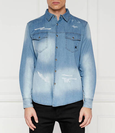 Джинсовая рубашка NIKIA Richmond X - голубой(UMP24081CA)