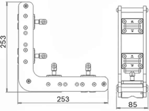 Магнитный угольник HDWELD WM8-M2