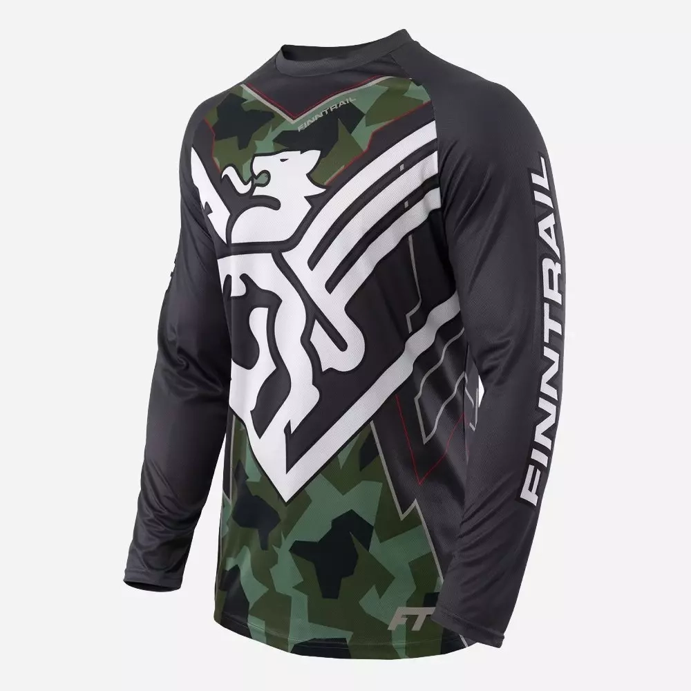 ДЖЕРСИ FINNTRAIL JERSEY CAMOARMY