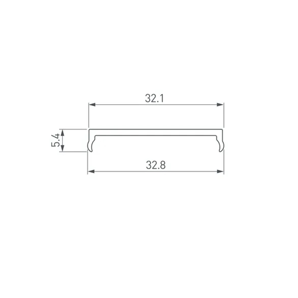 Экран SL-W33-S-2000 OPAL (Arlight, Пластик) 037240