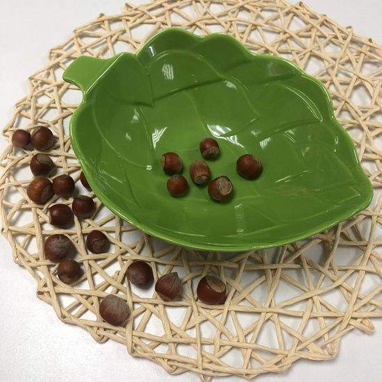 Миска «Артишок», зелёная, 20 х 17 см