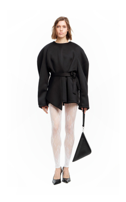 Леггинсы LACE White