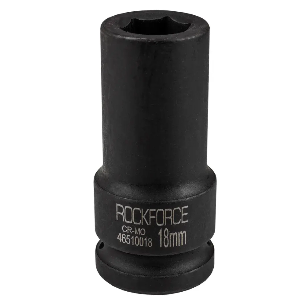 Головка ударная глубокая 3/4'', 18мм (6гр.) RockForce RF-46510018