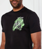 Футболка Tiger Plein Sport - черный(MTK8014 STE001N)