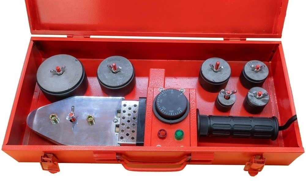 Аренда Аппарат для сварки полипропиленовых труб АСПТ-800 (800Вт, кейс, набор насадок) FELISATTI