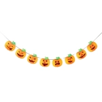 Растяжка бумажная «Helloween - Злые тыквы» 3 м