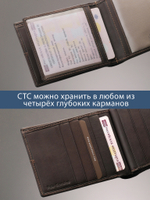 B240036R CASTANHO - Портмоне с RFID защитой MP