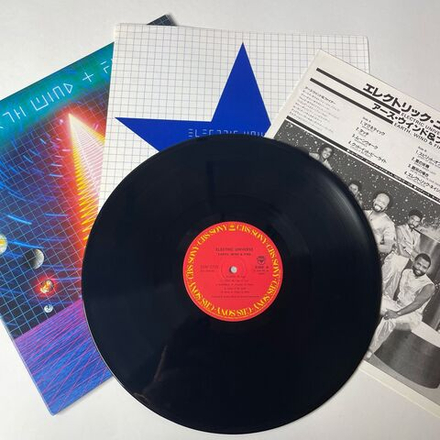 Винтажная виниловая пластинка LP Earth, Wind and Fire Electric Universe (Japan 1983) (No Obi) Moonwalk
