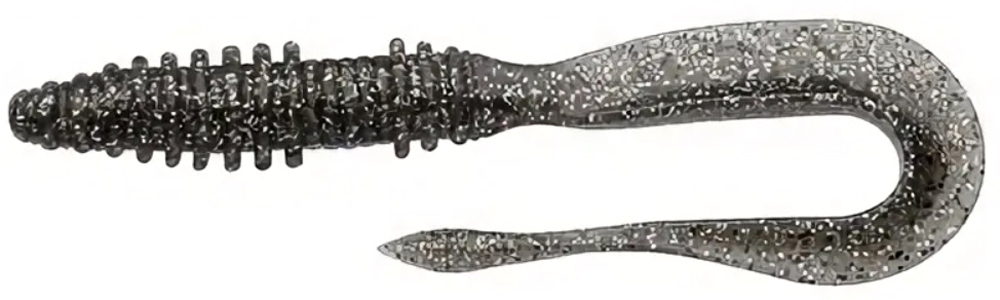 Приманка силиконовая Keitech Mad Wag 7" #001S Black