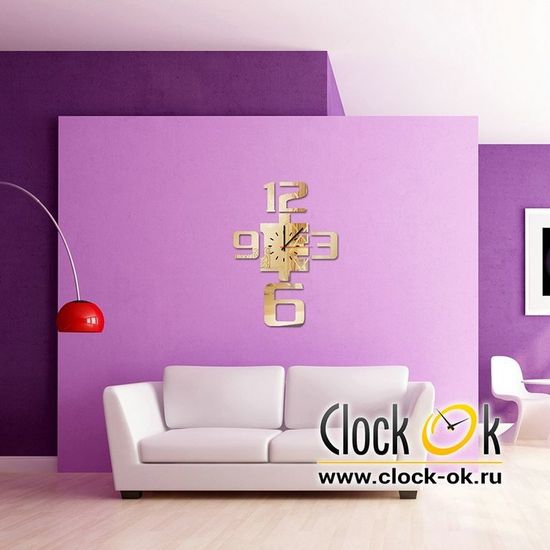 Настенные часы Большие цифры