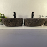 Раковина из речного камня ПАРА! RS-65480 43*35*15 0865