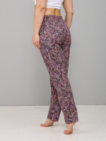 Брюки Б-18/розбордо-огурцы