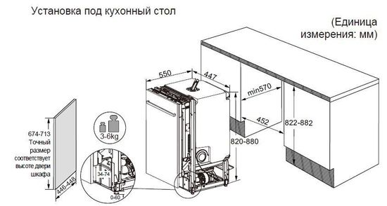 Встраиваемая посудомоечная машина Haier DW10-198BT3RU