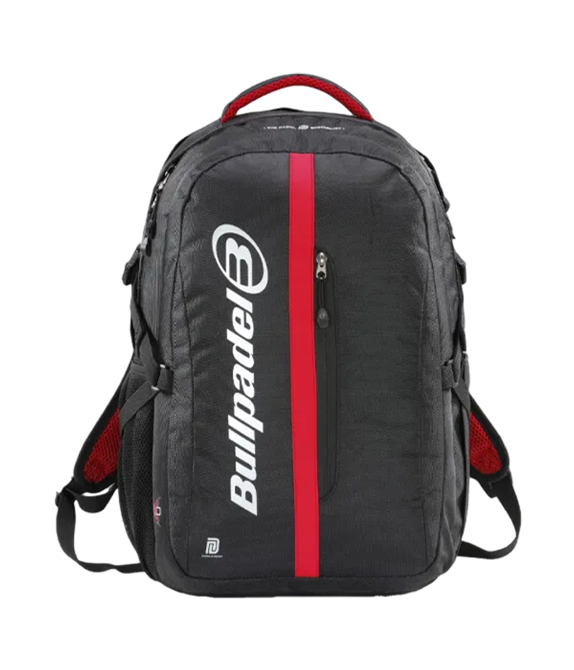 Рюкзак для падел Bullpadel XPLO Black 2025, с термокарманом и функциональными отделениями