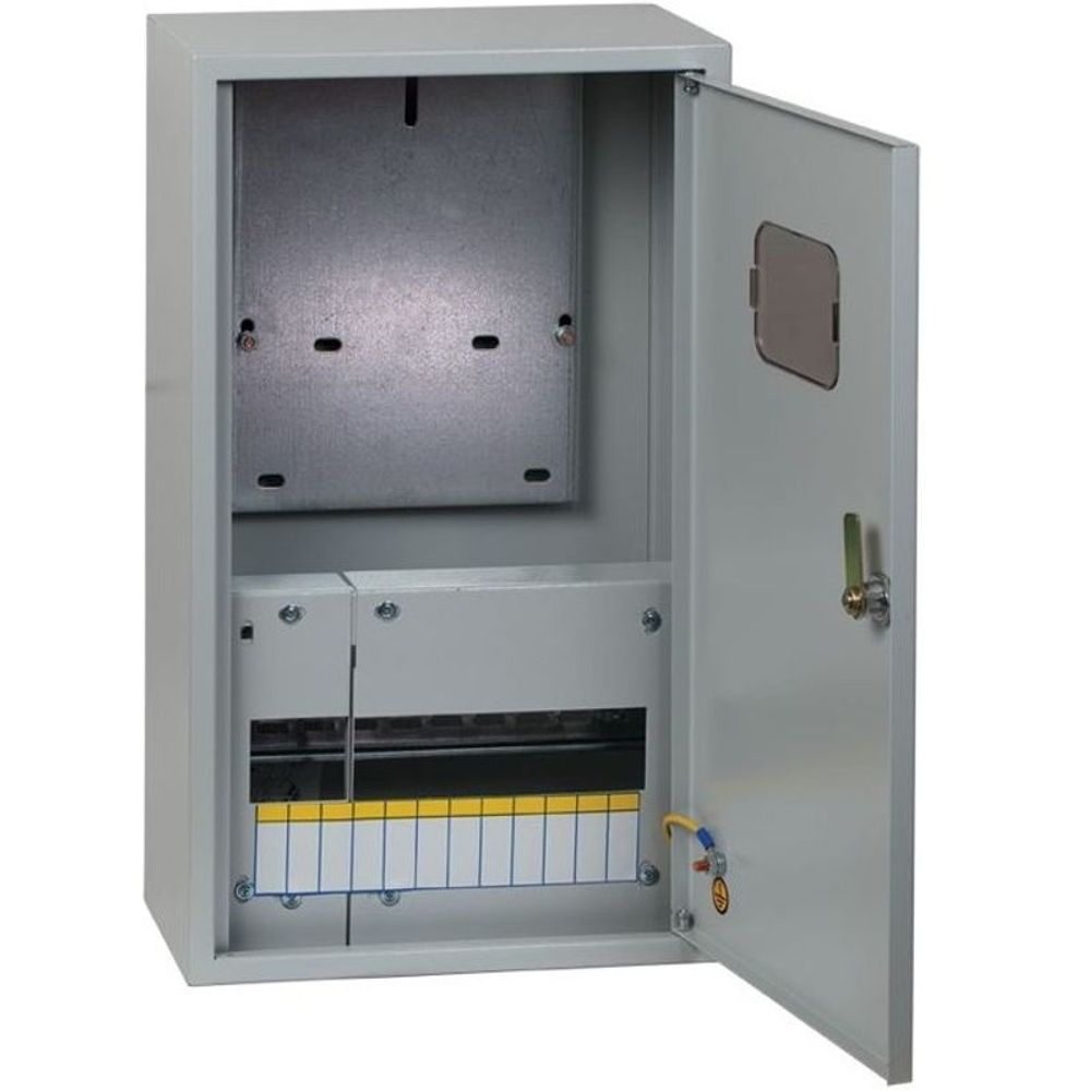 Щит для трехфазного счетчика EKF ЩУРн-3\12 навесной 12 модулей