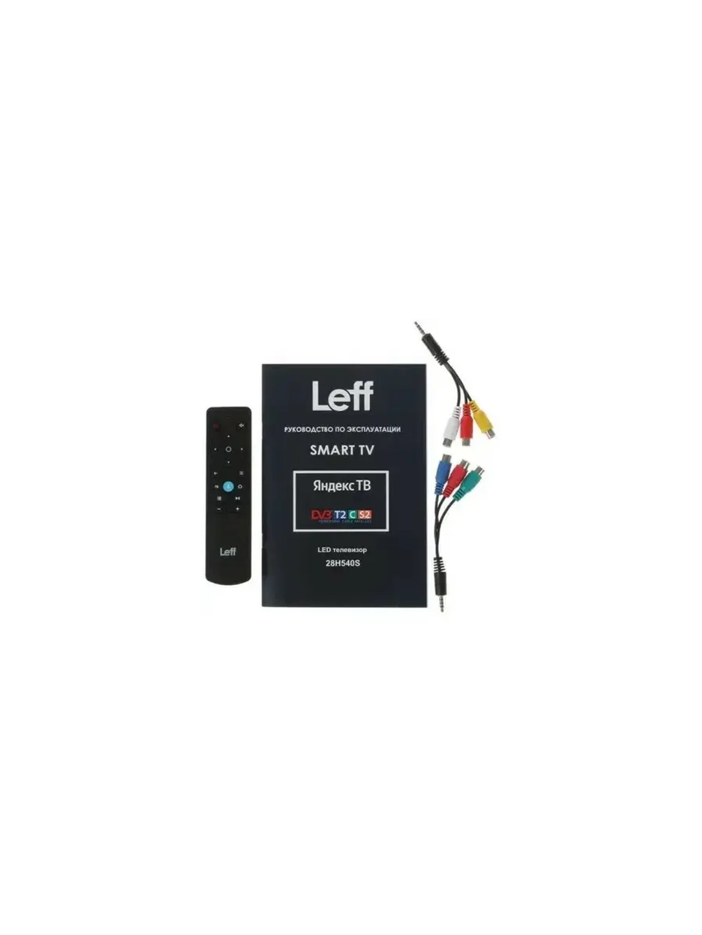 Телевизор LED LEFF 28H540S HD Smart черный