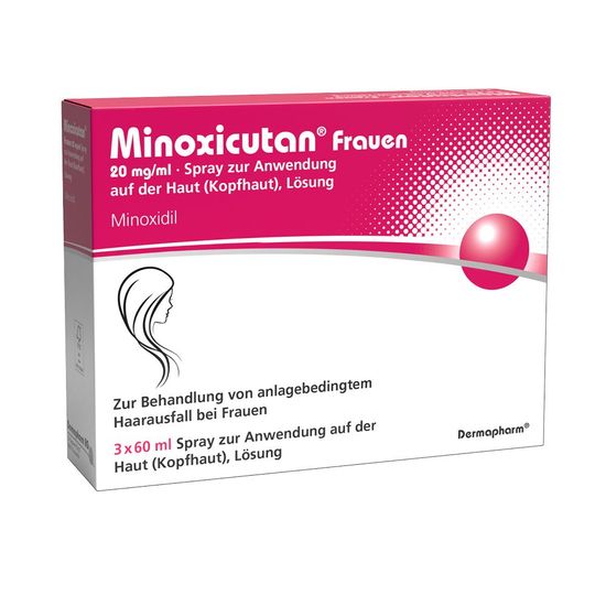 Minoxicutan для женщин 3*20 мл 20 мг/мл