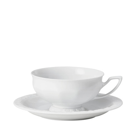 Rosenthal - Чашка и блюдце White Maria 200мл для чая / артикул   10430 800001 14642 + 10430 800001 14641  / GTIN 4012438097299