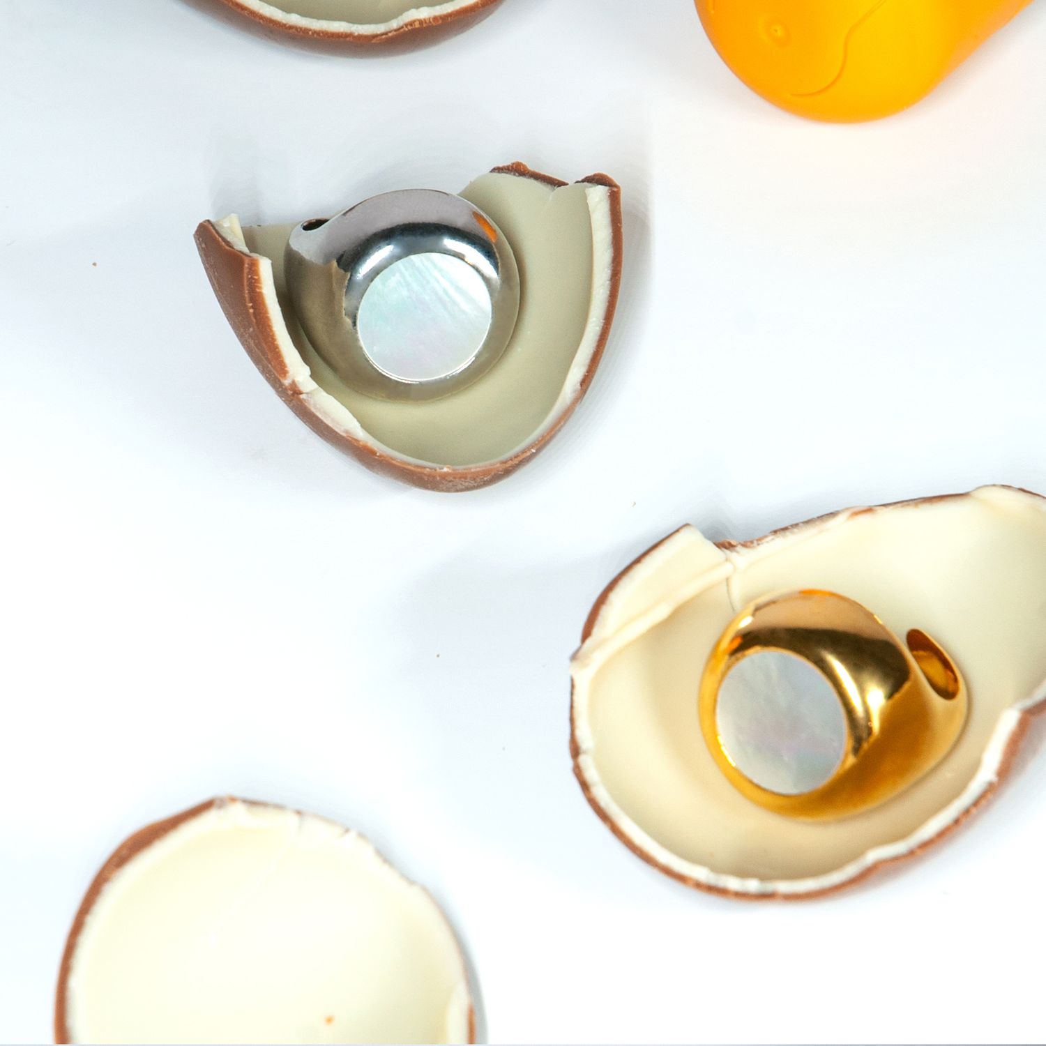 Кольцо "Луна" Золото