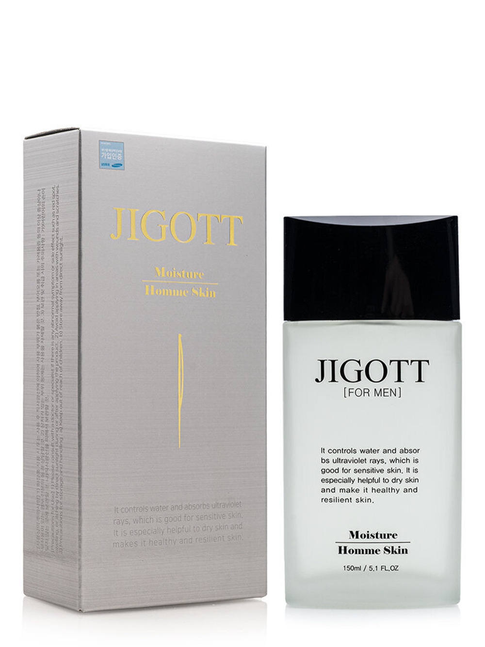 "JIGOTT" Мужской увлажняющий тоник для лица для сухой и чувствительной кожи, 150 мл