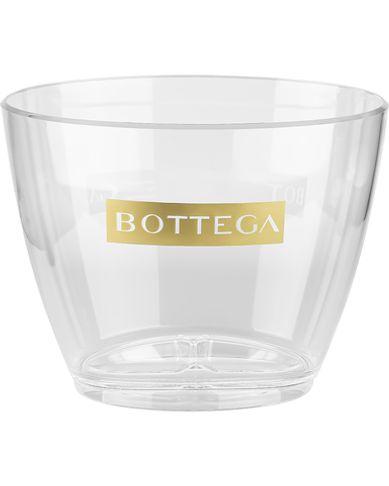 Ведёрко прозрачное Bottega для охлаждения шампанского на 2 бутылки