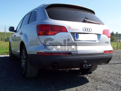 Фаркоп оцинкованный Galia V052A для Audi Q7 2006-2015, Porsche Cayenne 2002-2010, 2010-, Volkswagen Touareg 2002-2010, 2010-(паспорт и сертификат в комплекте)(без электрики)