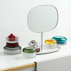 Шкатулка Cloyd CHASSE Box / шир. 9 см - желт. стекло (арт.50014)