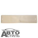 Рамка под номер СИЛИКОН белая 726991б#28409