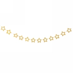 Растяжка 2 м 7см «Звезда» , золото