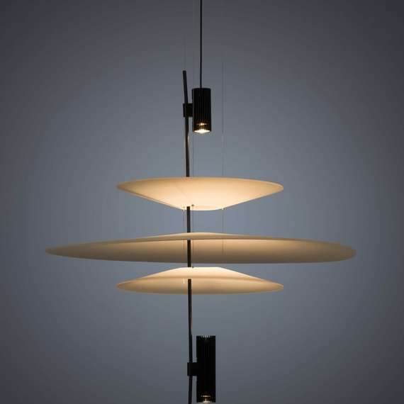 Подвесной светильник Flamingo Ø68 см, белый