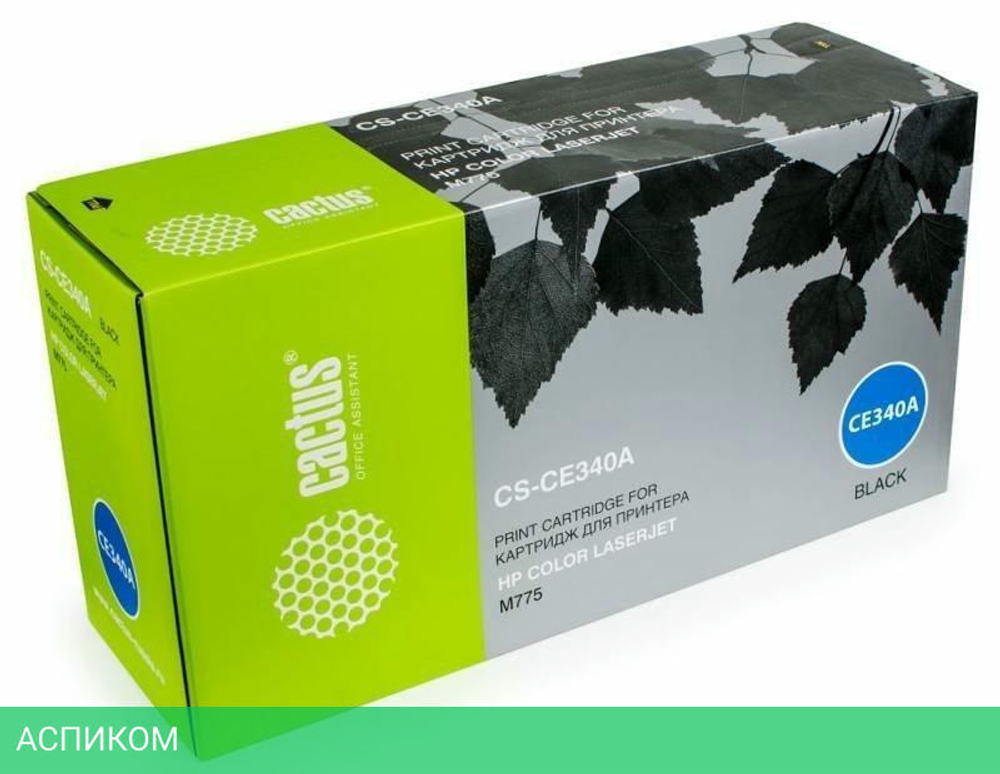 Картридж Cactus CS-CE340A черный