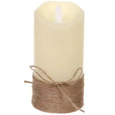 Сувенир с подсветкой «Свеча - Пламя» 7,5*15 см (работает от батареек 3 ААА)