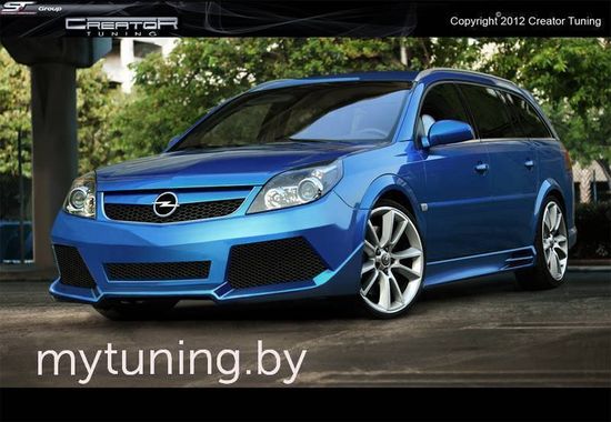 Передний бампер CREATOR для Opel Vectra C