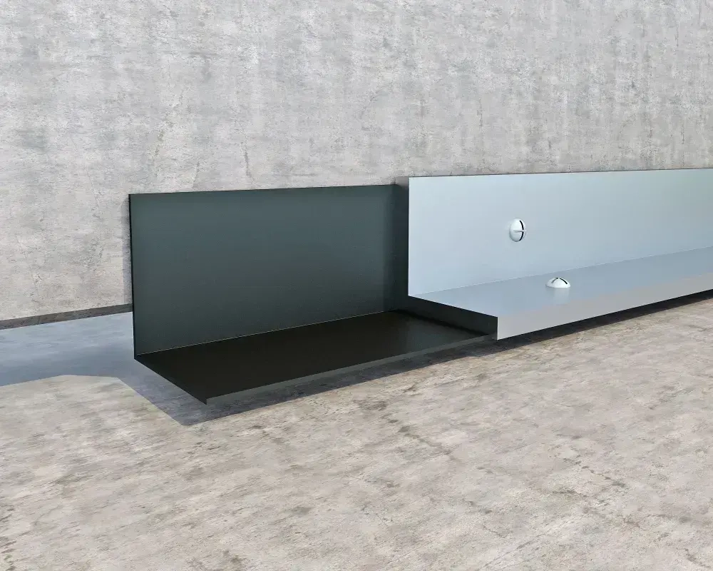 NICOBAND Самоклеящаяся лента-герметик, серебристая 10м х 10см. Технониколь