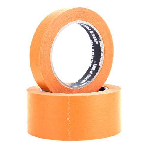JETA PRO Лента маскирующая, уст.УФ,90°С-60 мин,ОРАНЖЕВАЯ,25ммx40м