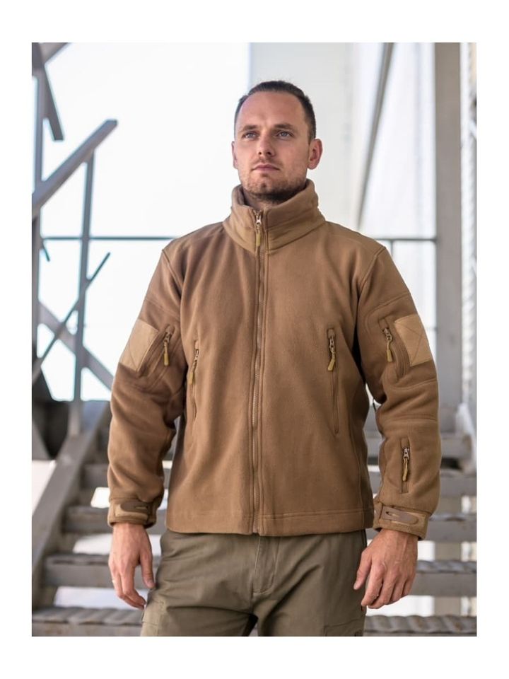 Кофта флисовая тактическая (койот)