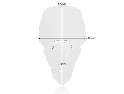 WRS WRS Ветровое стекло Touring TriumphTiger Sport 660 прозрачное TR008T