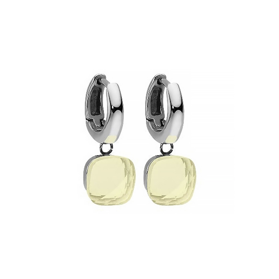 Серьги Qudo Firenze Powder Yellow 300324 BW/S