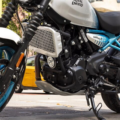 Защитные дуги компактные , Royal Enfield, черные. Guerrilla 450, Himalayan 450, KXA00476