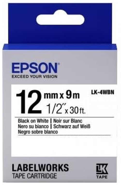Картриджи Epson LK4WBN черный