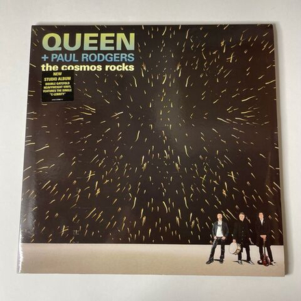 Винтажная виниловая пластинка LP Queen and Paul Rodgers The Cosmos Rocks (EU 2008)
