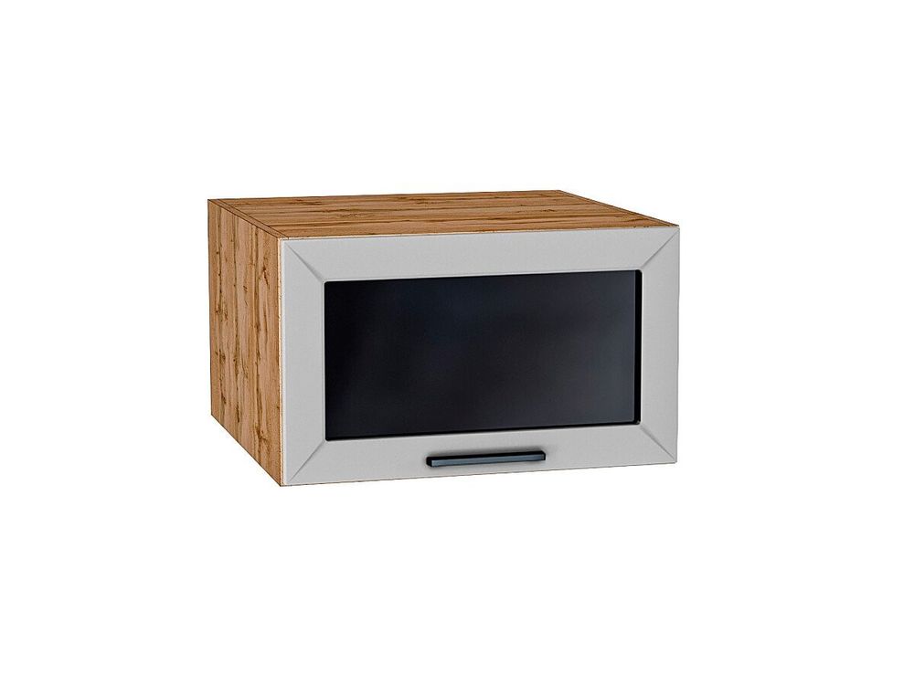 Шкаф верхний горизонтальный остекленный глубокий Глетчер