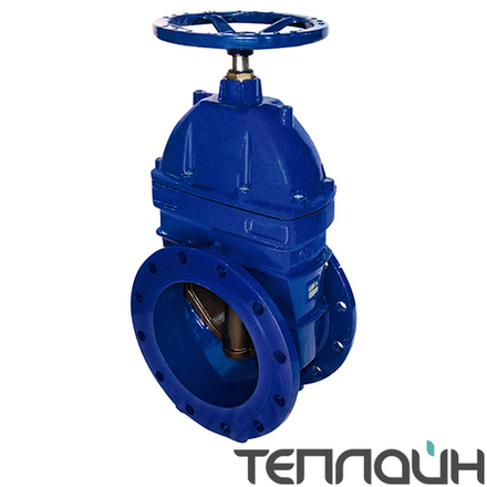 Задвижка клиновая с обрезиненным клином DENDOR 47GV DN 125 PN 16 фланцевая