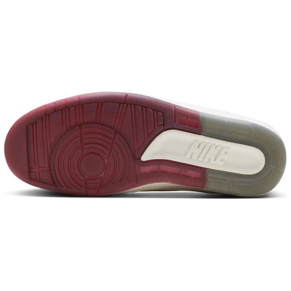 Jordan Air Джордан 2 Винтажные баскетбольные кроссовки Low Топ Белый Женские