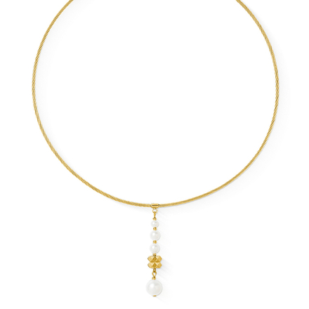 Колье Coeur de Lion White-Gold 1137/10-1416