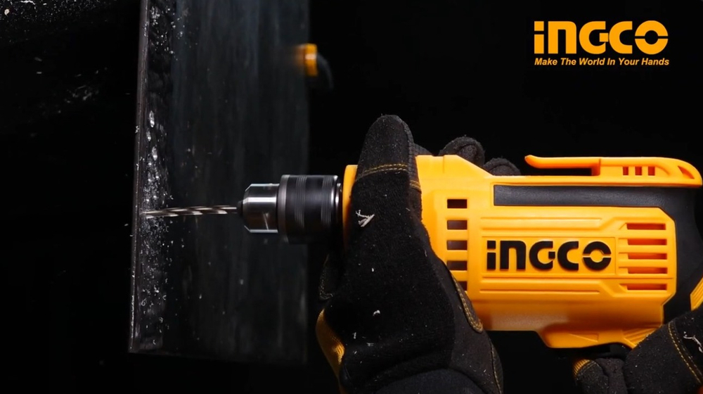 Электрическая дрель INGCO ED50028 INDUSTRIAL 500 Вт 1-10 мм