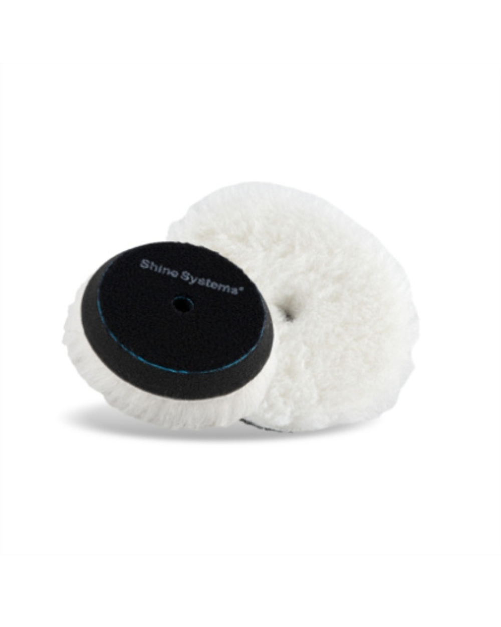 Shine Systems Cotton Wool Pad - полировальный круг мех с хлопком 130 мм