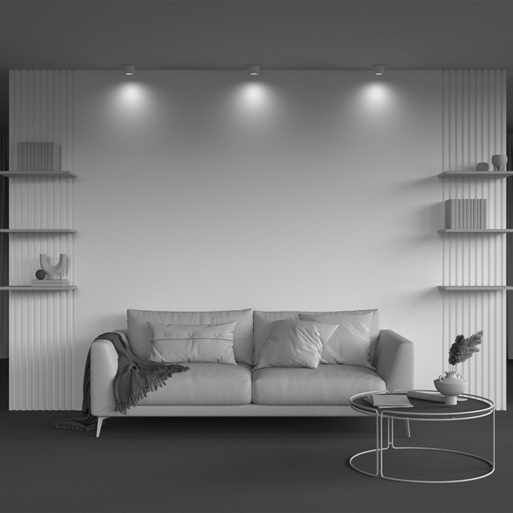 Накладной светильник Maytoni Technical Calipso C106CL-GX53-W