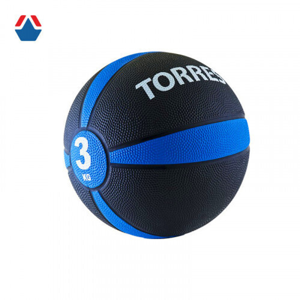Медбол TORRES 3кг (1)