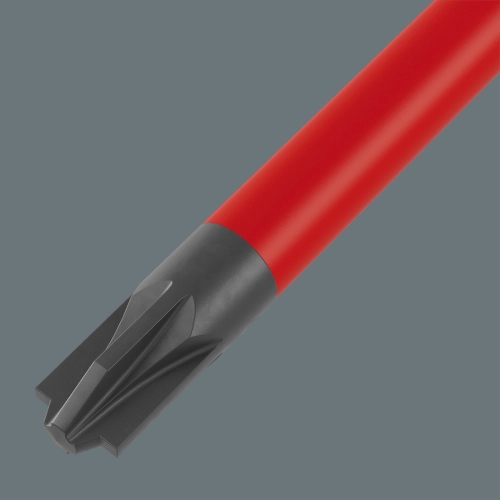 Изолированная отвёртка PlusMinus 165 iS PZ/S # 2x100 мм Wera 05006466001